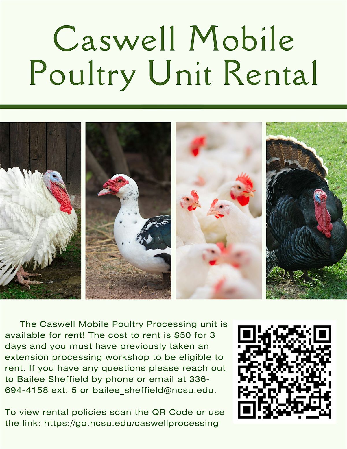 Caswell County Fall Poultry Processing Workshop, 19 November | Event in Semora | AllEvents