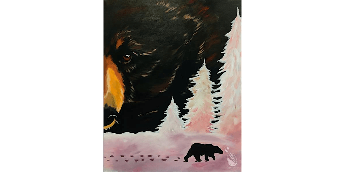 Walk of the Bear - Paint and Sip in Houston | Classpop!™, 12 August | Event in Pearland | AllEvents