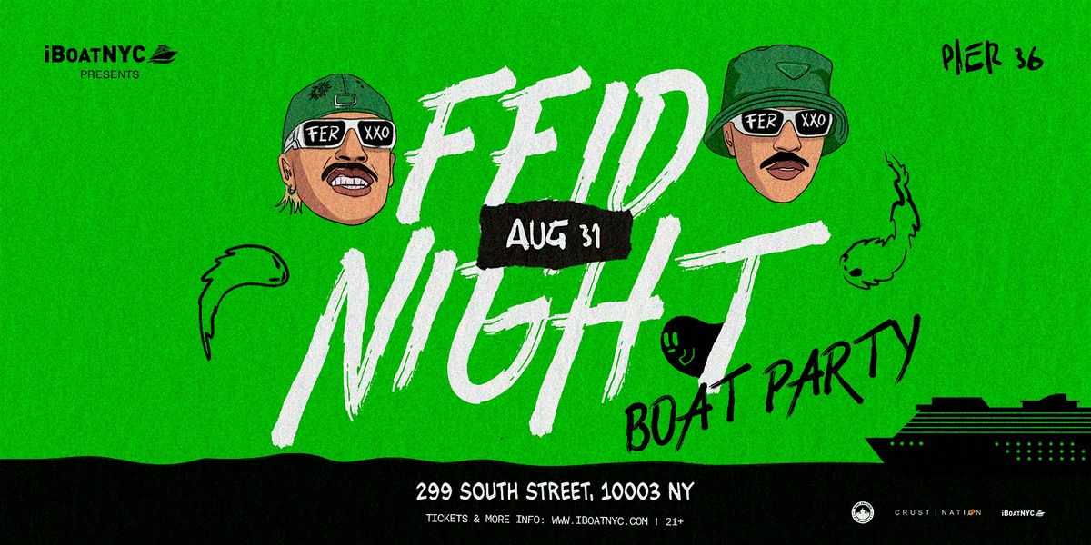 FEID TRIBUTE - Labor Day Latin & Reggaeton Boat Party Yacht Cruise NYC, 31 August | Event in New York,