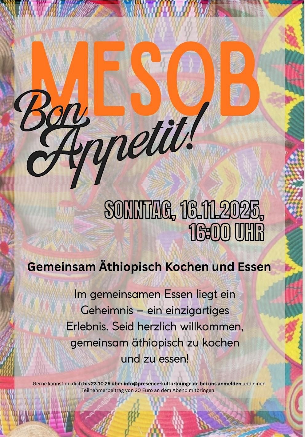 Mesob, 16 November | Event in Frankfurt am Main | AllEvents