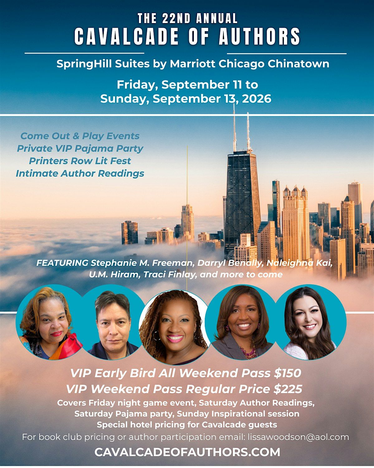 22nd Annual Cavalcade of Authors - Printers Row Lit Fest Chicago, 11 September | Event in Chicago | AllEvents