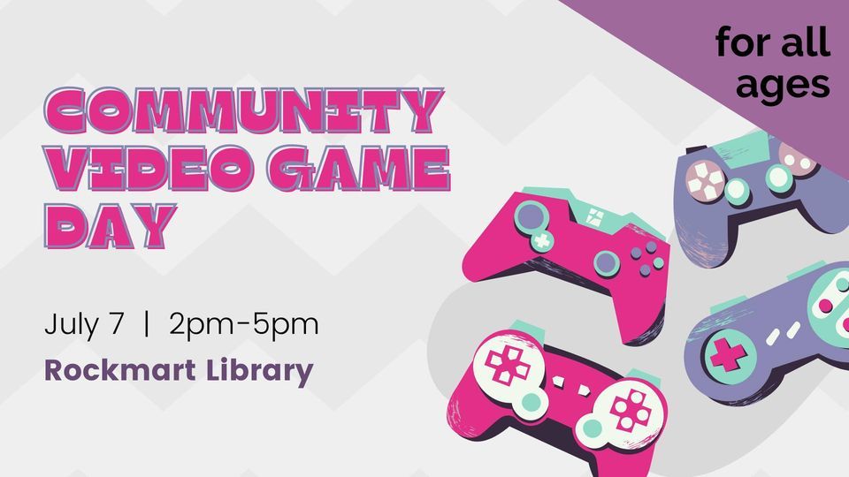 Community Video Game Day, 316 Piedmont Ave, Rockmart, GA 30153, United ...