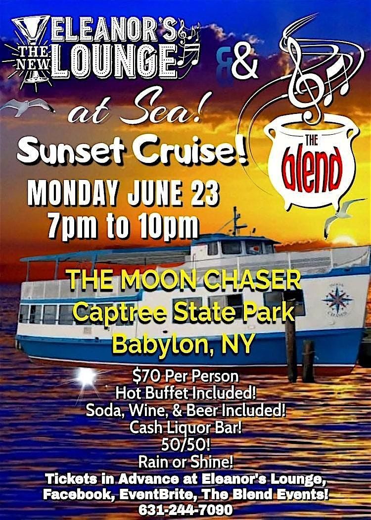 Sunset Cruise with The Blend!, 23 June | Event in Babylon | AllEvents