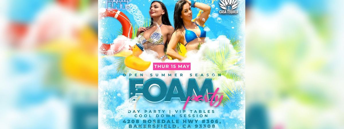 HEATWAVE 2025 - FOAM PARTY , 15 May | Event in Bakersfield | AllEvents