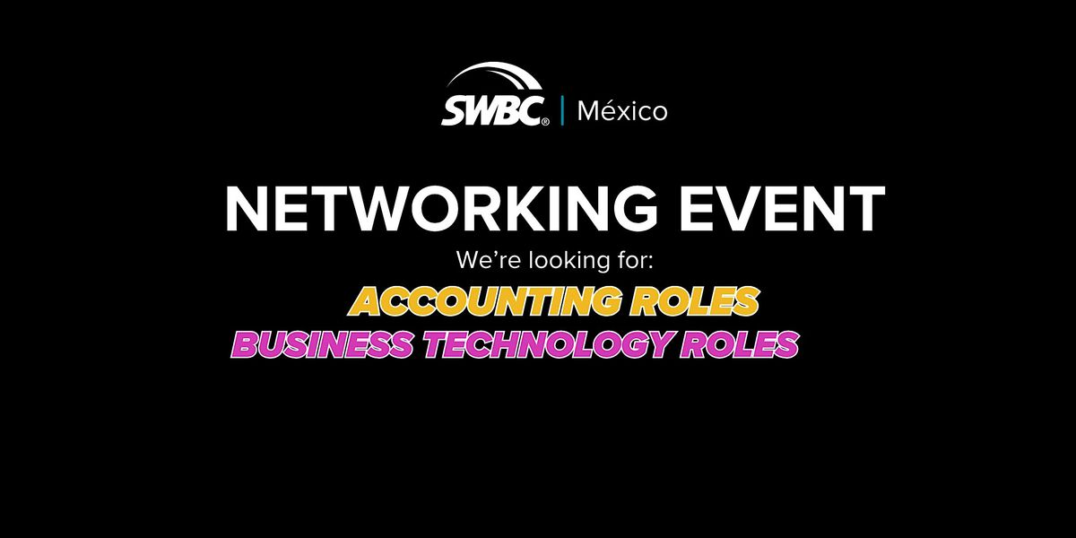 Networking Event for Accounting and Business Technology Roles, 20 November | Event in Monterrey | AllEvents