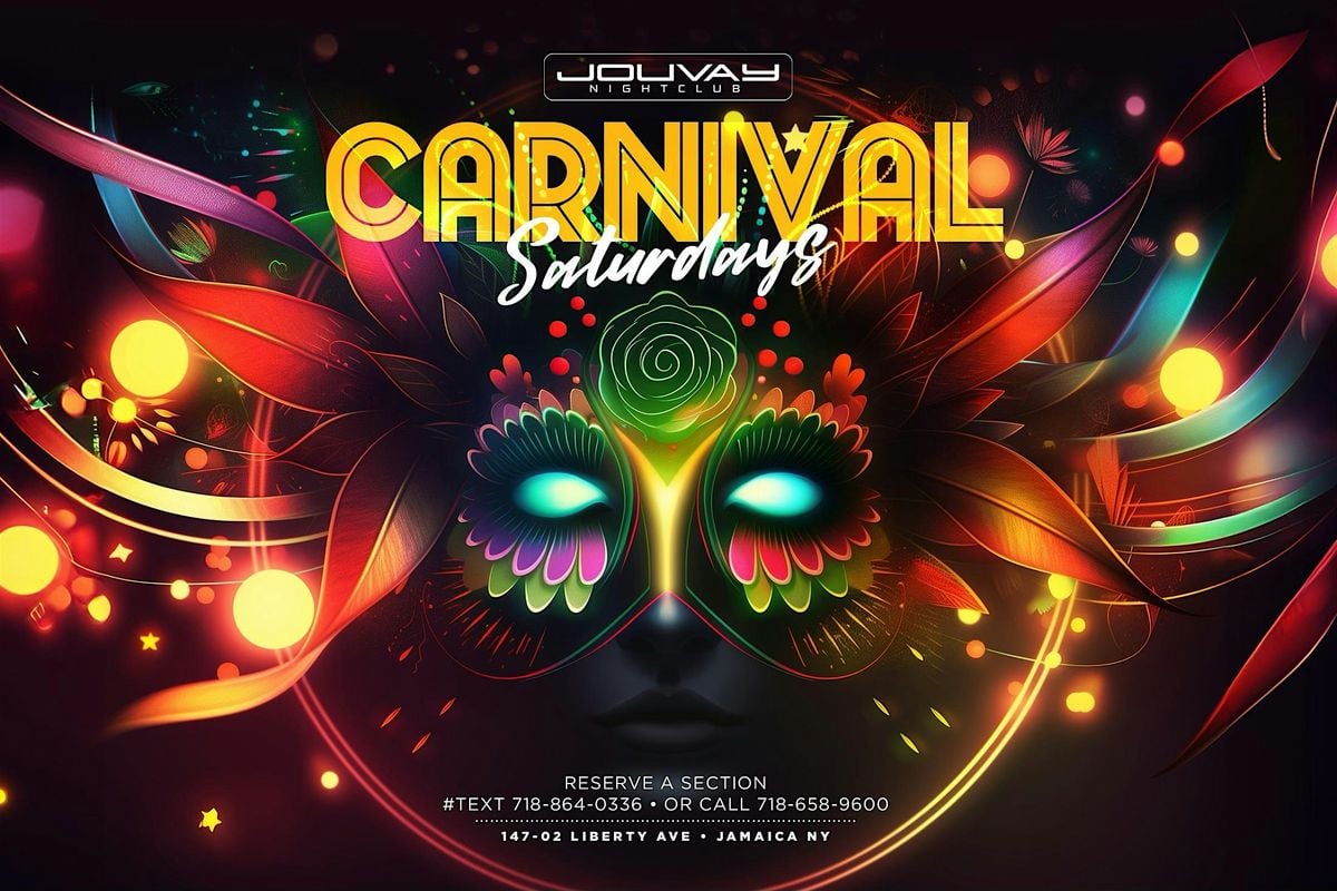 Carnival Saturdays at Jouvay Lounge (Hip Hop and Reggae), 18 October | Event in Queens | AllEvents