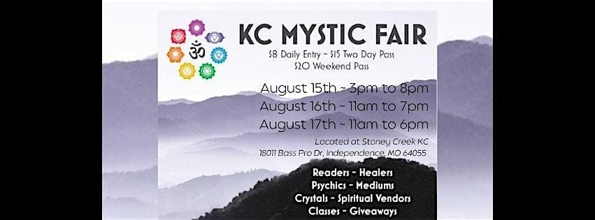 KC Mystic Fair ~ August 2025, 15 August | Event in Independence | AllEvents