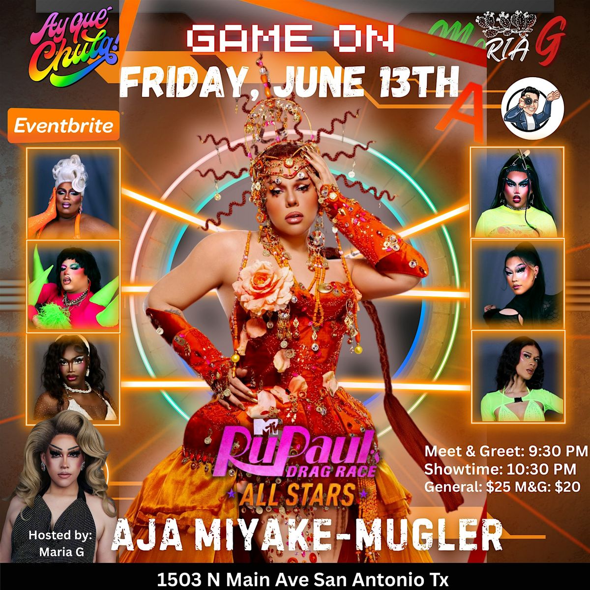 Aja: Rupaul Drag Race, 13 June | Event in San Antonio | AllEvents