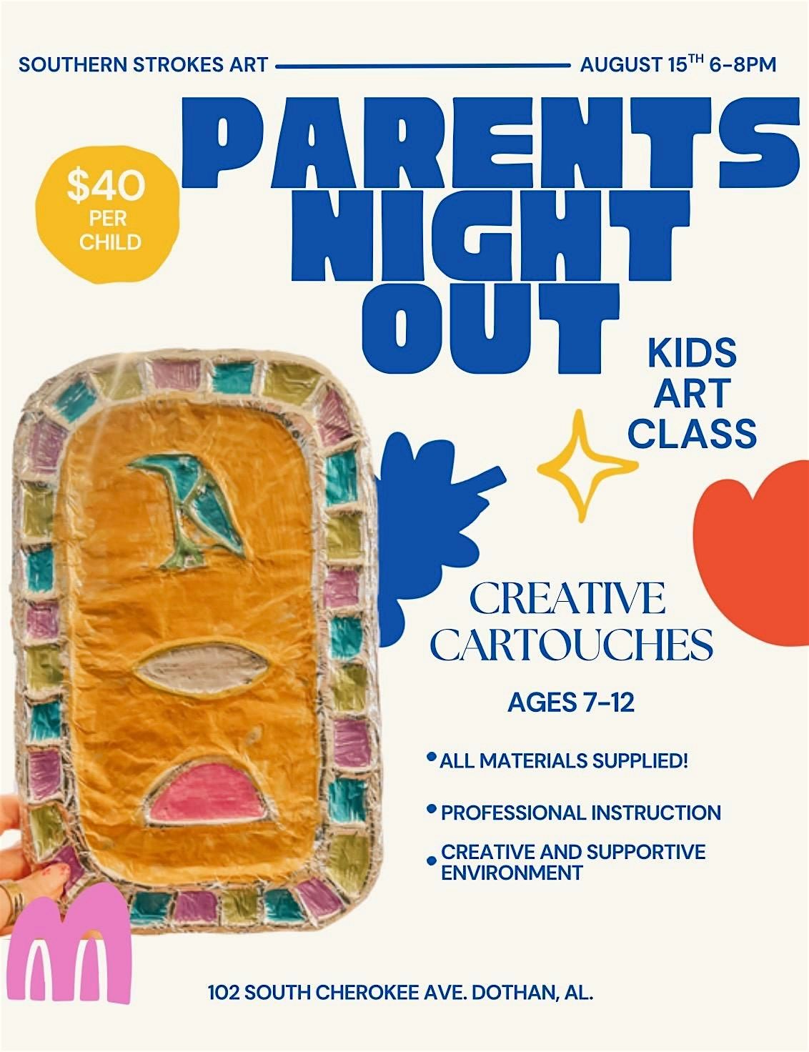 Parent’s Night Out, 15 August | Event in Dothan | AllEvents