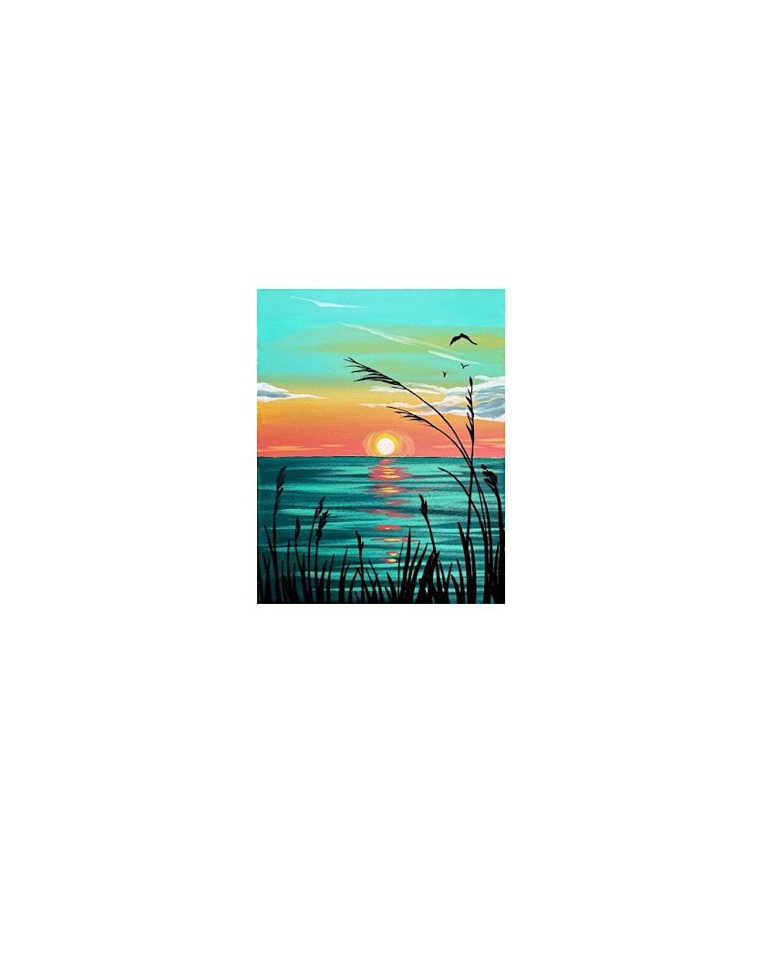 STEP BY STEP PAINT CLASS - BYOB, 16 August | Event in largo | AllEvents