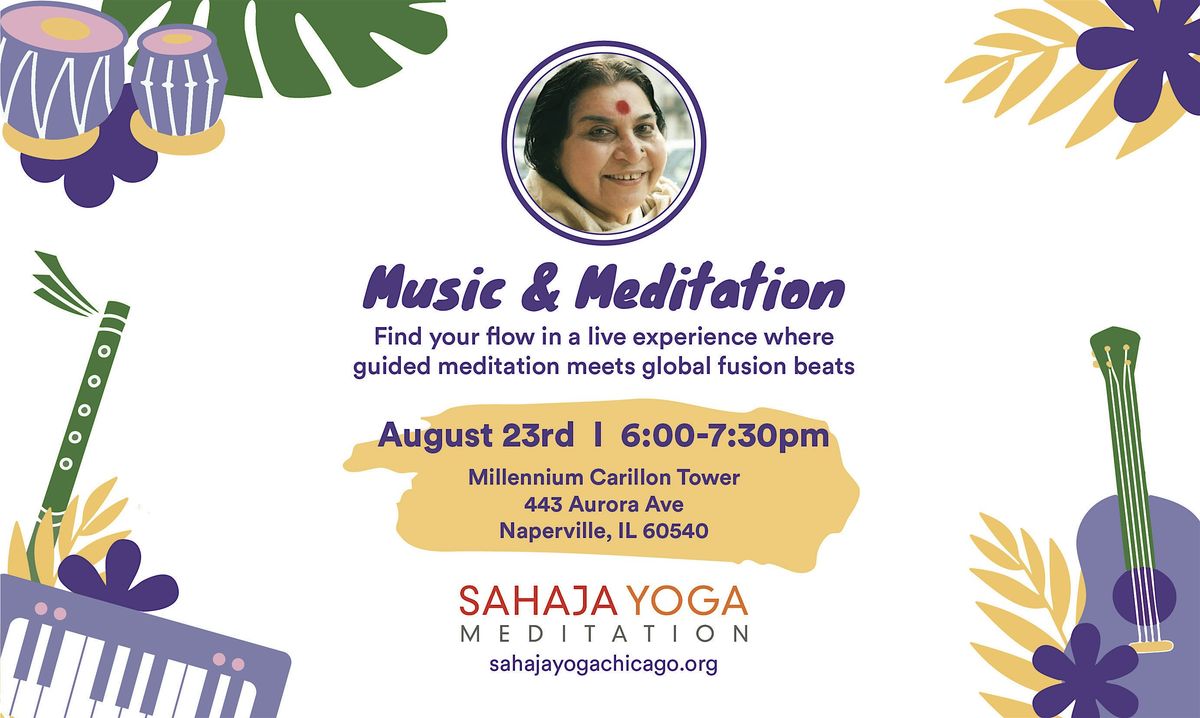 FREE Music & Meditation in Downtown Naperville, 23 August | Event in Naperville | AllEvents