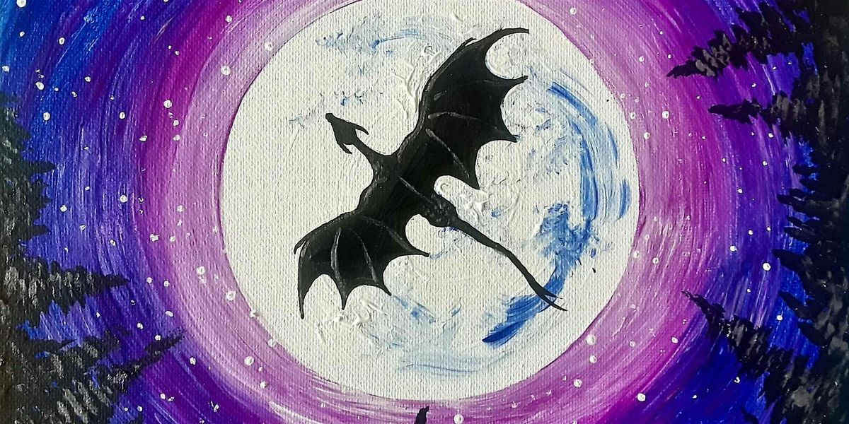 Moonlit Dragon - Paint and Sip by Classpop!™, 26 June | Event in Fishkill | AllEvents