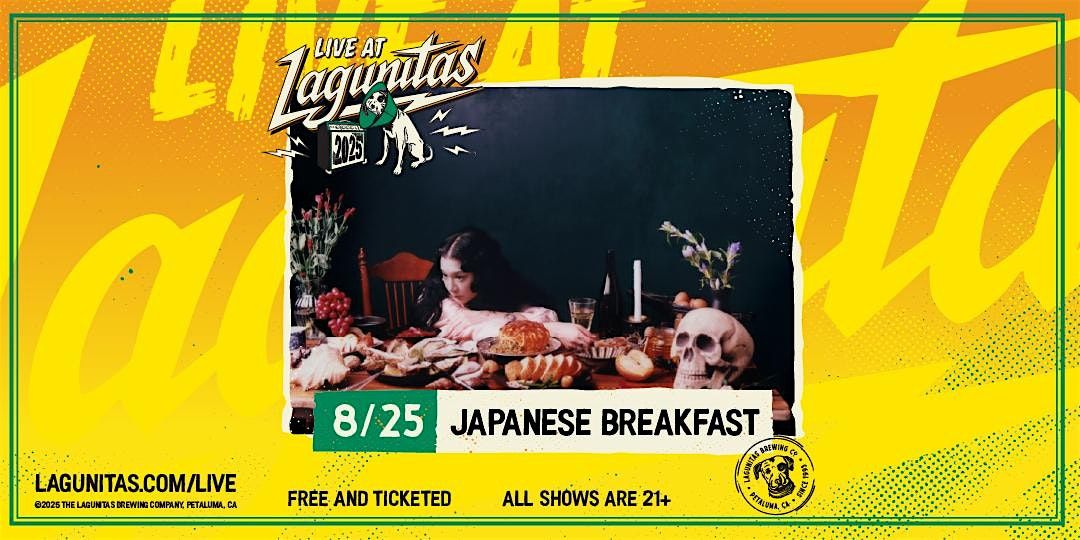 Live at Lagunitas - Japanese Breakfast, 25 August | Event in Petaluma | AllEvents