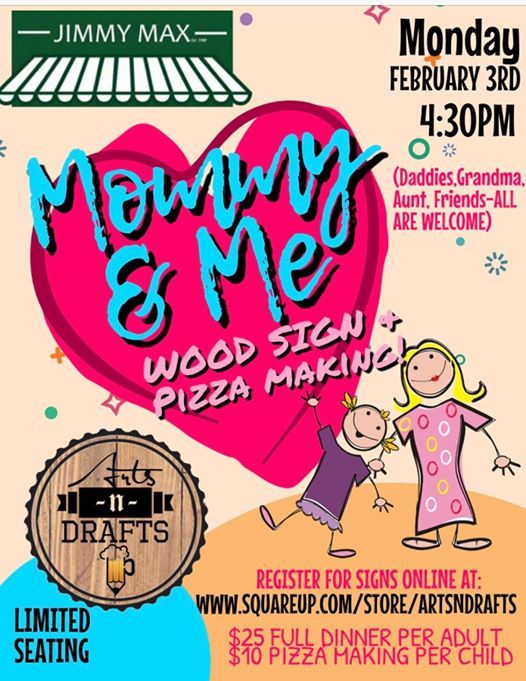 Mommy Me Arts N Drafts And Pizza Making At Jimmy Max Staten