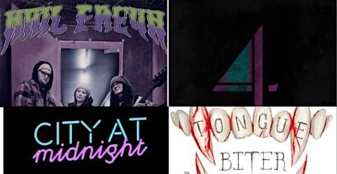 Medusa Bar presents: Hail Freya / 4 Days / City at Midnight / Tongue Biter | Event in Geelong | AllEvents