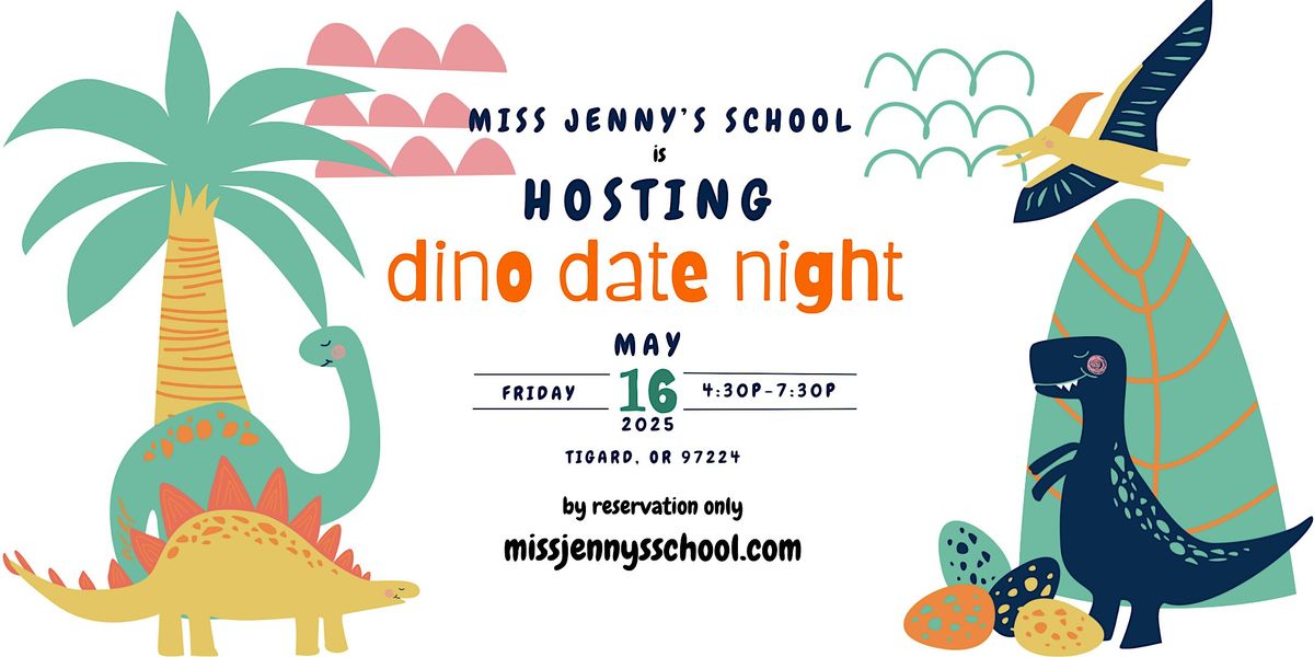 Dino Date Night with Teacher Jenny and Miss Audrey, 16 May | Event in Tigard | AllEvents