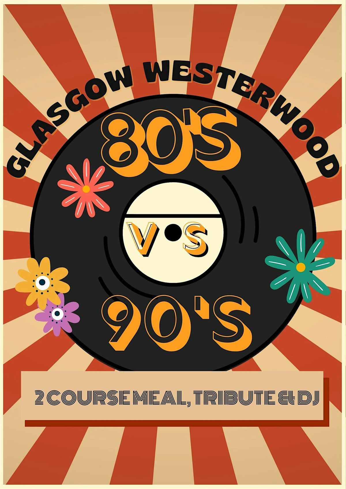 80s VS 90s Tribute Night, 28 June | Event in Cumbernauld | AllEvents