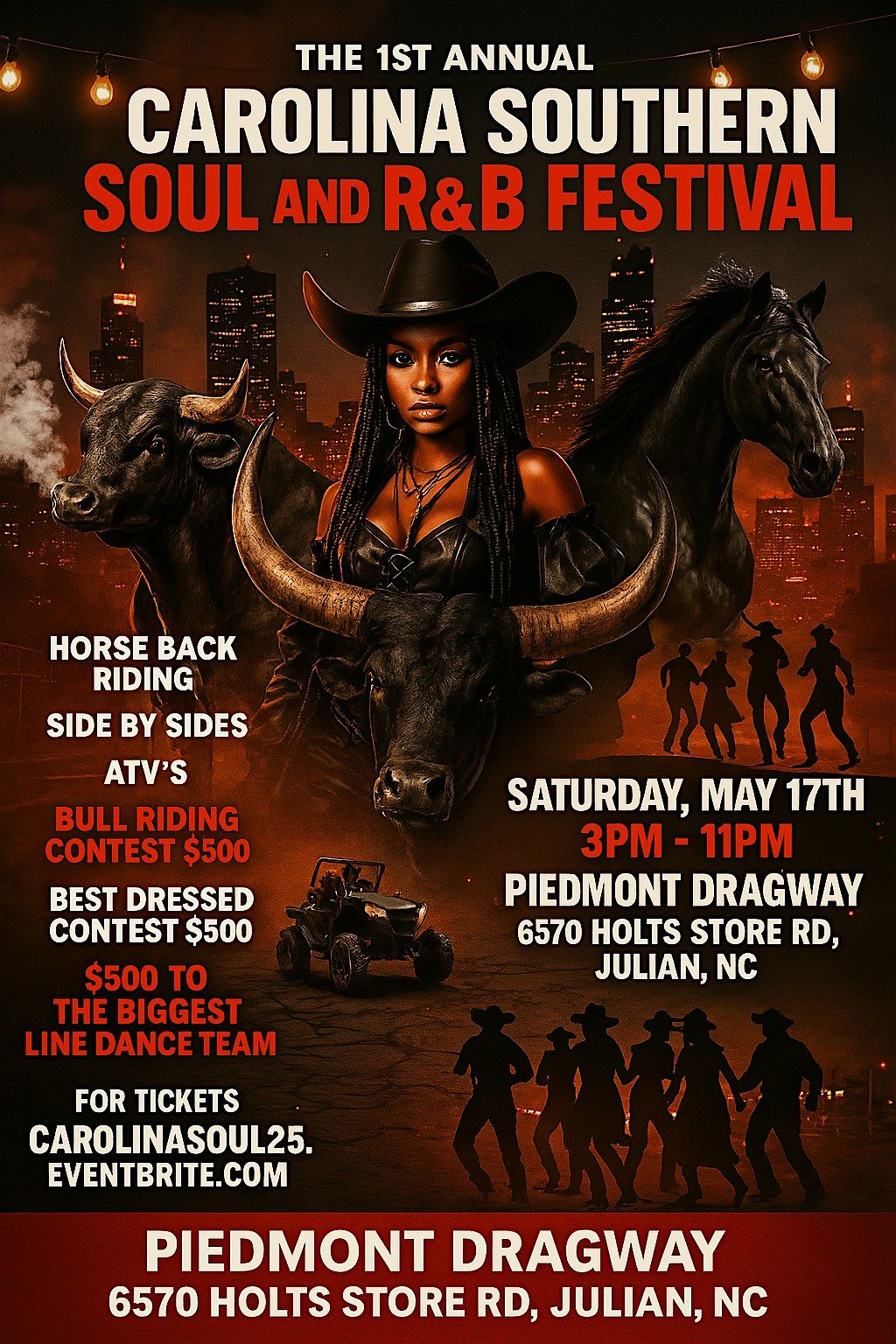 Sat May 17 • 1st Annual Carolina Southern Soul R&B Festival Trailride ...