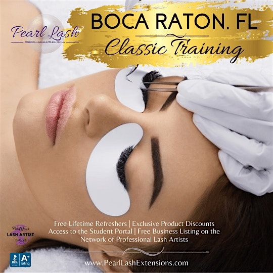 Eyelash Extension Training & Certification by Pearl Lash Boca Raton, 28 June | Event in Boca Raton | AllEvents