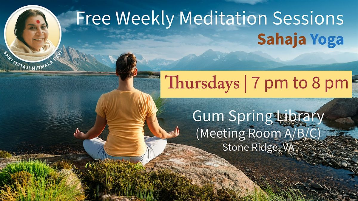 Gum Spring: Free Weekly Course to experience Freedom From Thoughts, 31 July | Event in Stone Ridge | AllEvents