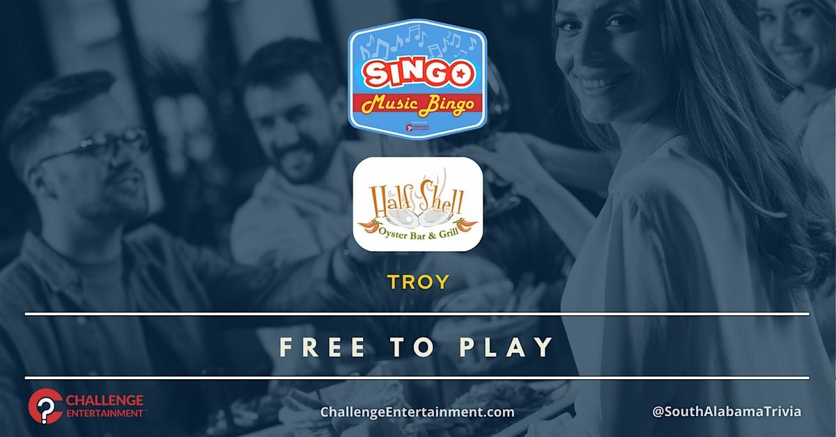 SINGO Bingo Nights at the Half Shell Oyster Bar & Grill, 14 August | Event in Troy | AllEvents