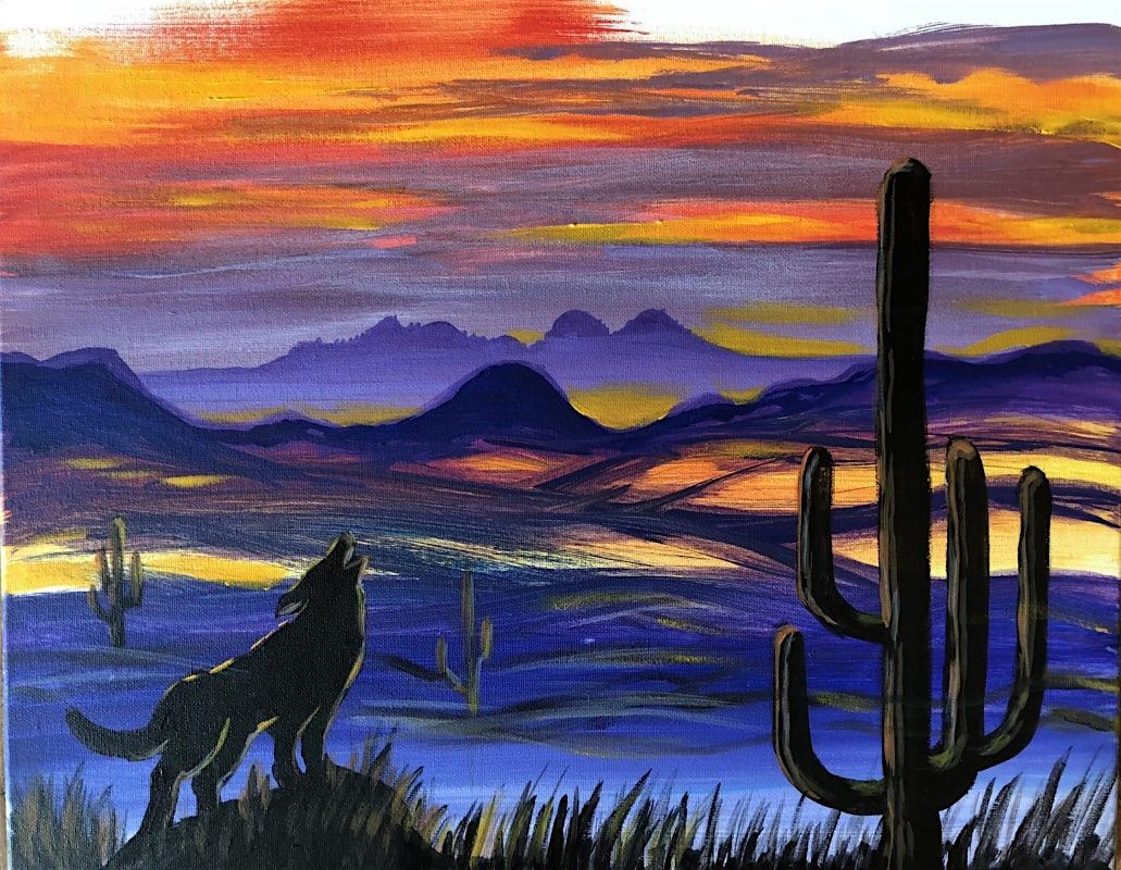 The beautiful Coyote Call Paint and Sip Painting event, 29 October | Event in Lincoln | AllEvents