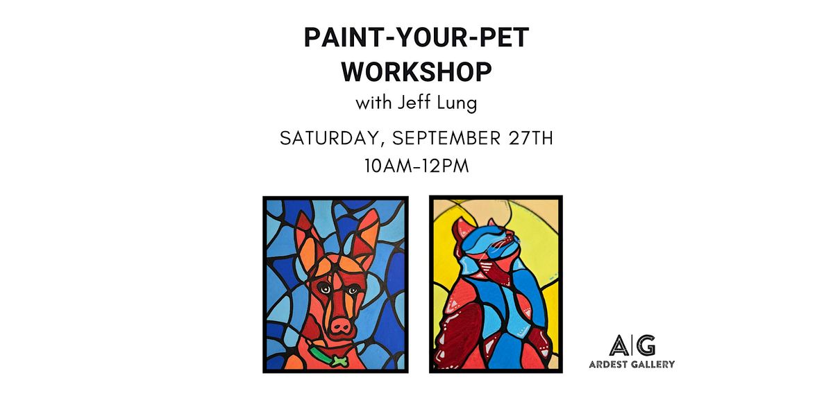 Paint-Your-Pet with Jeff Lung, 27 September | Event in Spring | AllEvents