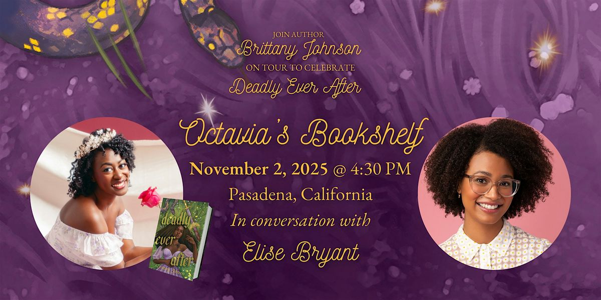 'Deadly Ever After' Official Book Launch Hosted by Octavia's Bookshelf, 2 November | Event in Pasadena | AllEvents