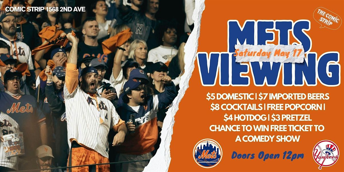 The Comic Strip Game Day Throwdown: Yankees vs. Mets, 17 May | Event in New York | AllEvents