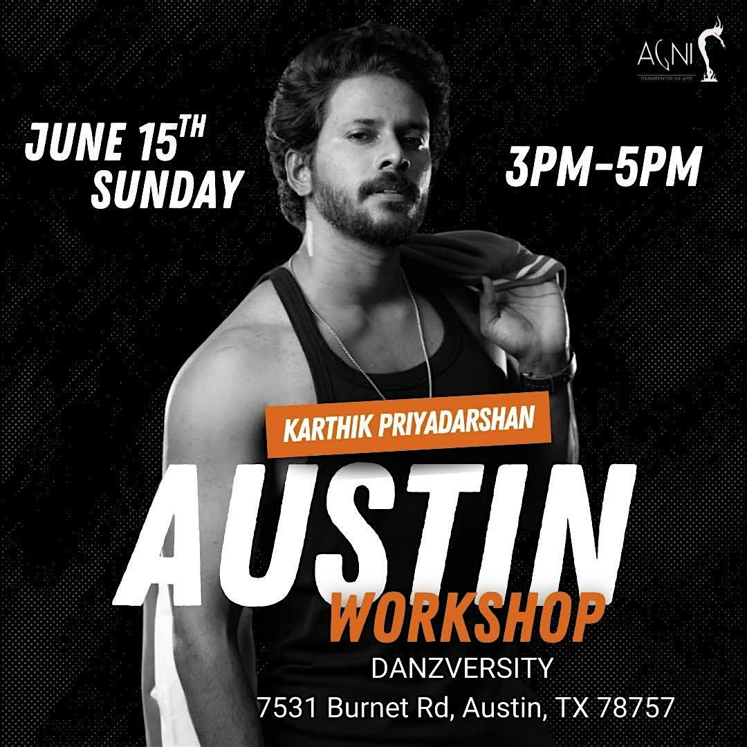 Karthik Priyadarshan in Austin, 15 June | Event in Austin | AllEvents