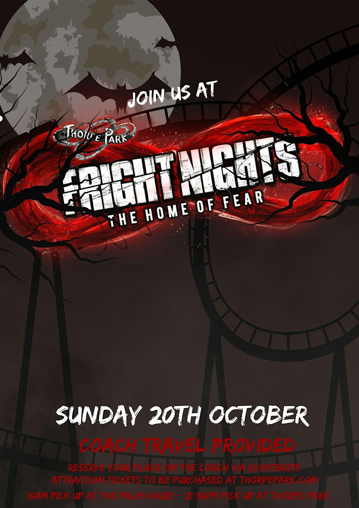 Thorpe Park Fright Nights (Resident Only +1s), 26 October | Event in Chertsey | AllEvents