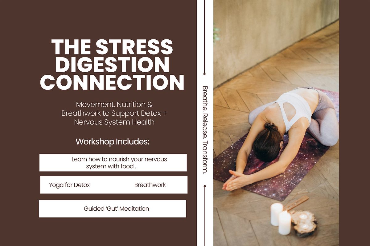 The Stress-Digestion Connection, 9 August | Event in San Diego | AllEvents