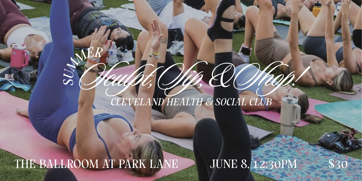 Summer Sculpt, Sip, & Shop!, 8 June | Event in Cleveland | AllEvents