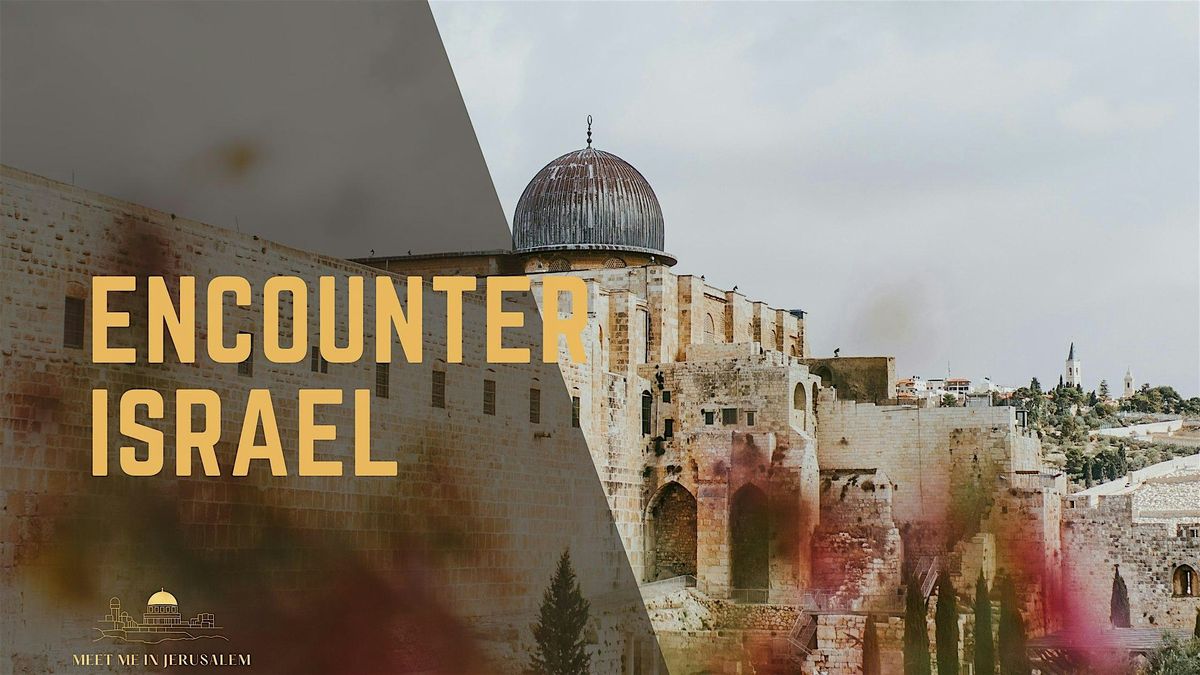 Encounter Israel, 23 March | Event in Jerusalem | AllEvents