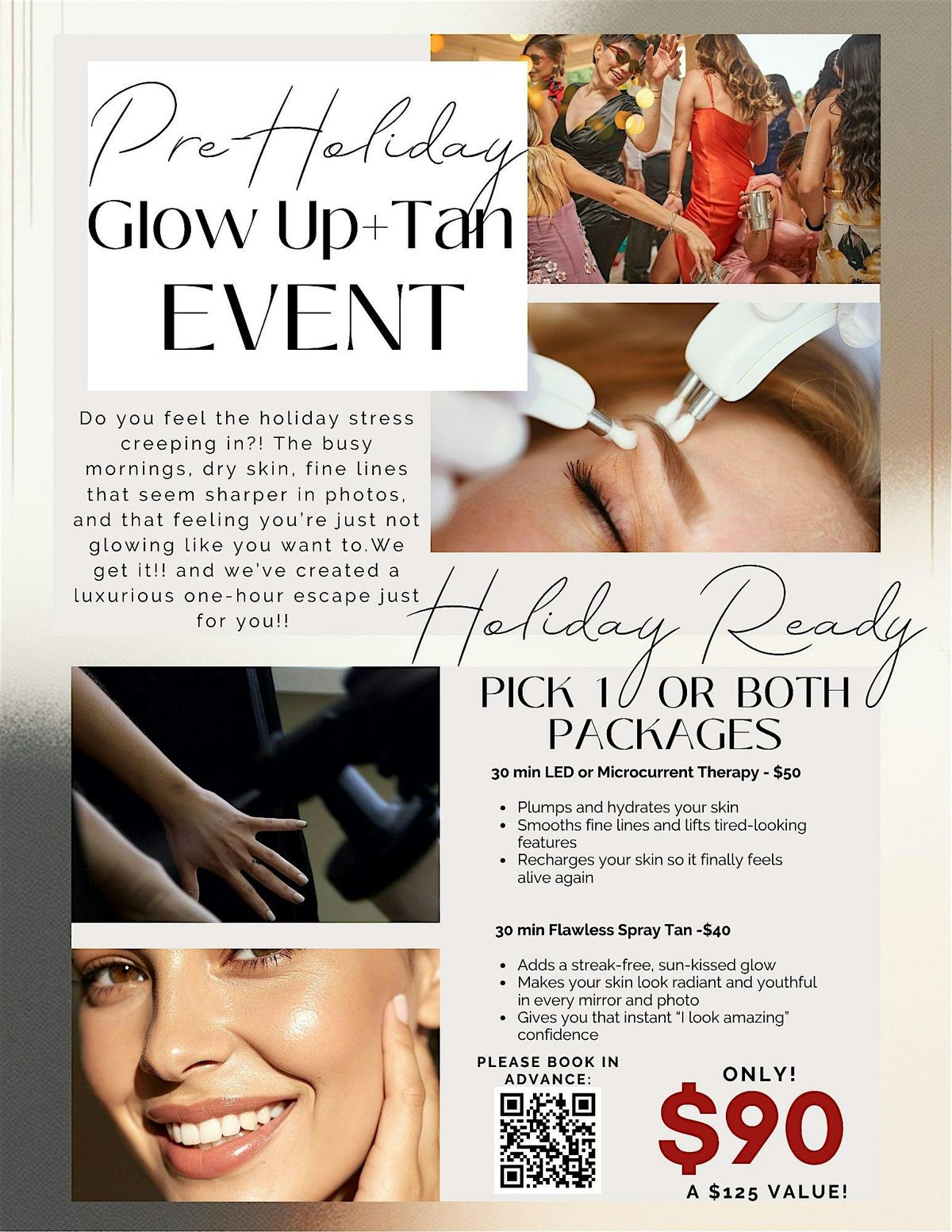 Glow up + Tan Pop-Up Event with Dermalessence and Sunless Radiance, 14 November | Event in Fredericksburg
