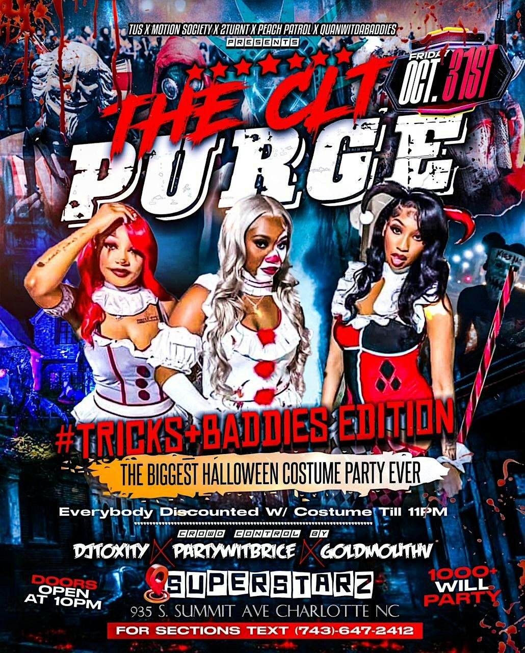 The Biggest Halloween bash in the city Oct 31text 704-674-2207 for tables, 31 October | Event in Charlotte