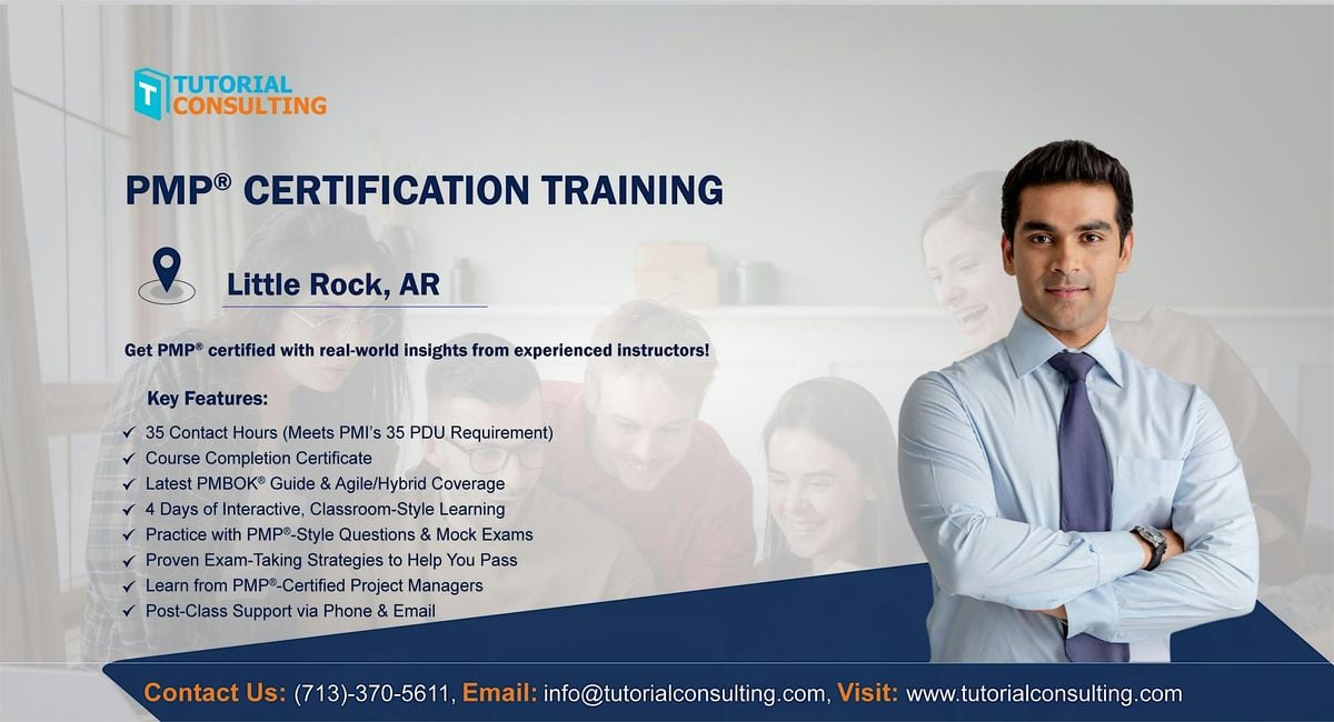 Accelerate Your Career – PMP® Certification in Little Rock, AR, 23 August | Event in Little Rock | AllEvents