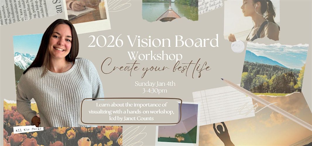 2026 Vision Board Workshop | Front Royal, 4 January | Event in Front Royal | AllEvents