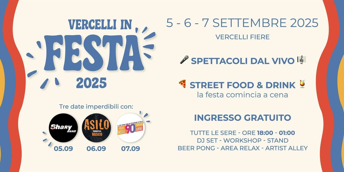 Vercelli In Festa, 5 September | Event in Caresanablot | AllEvents