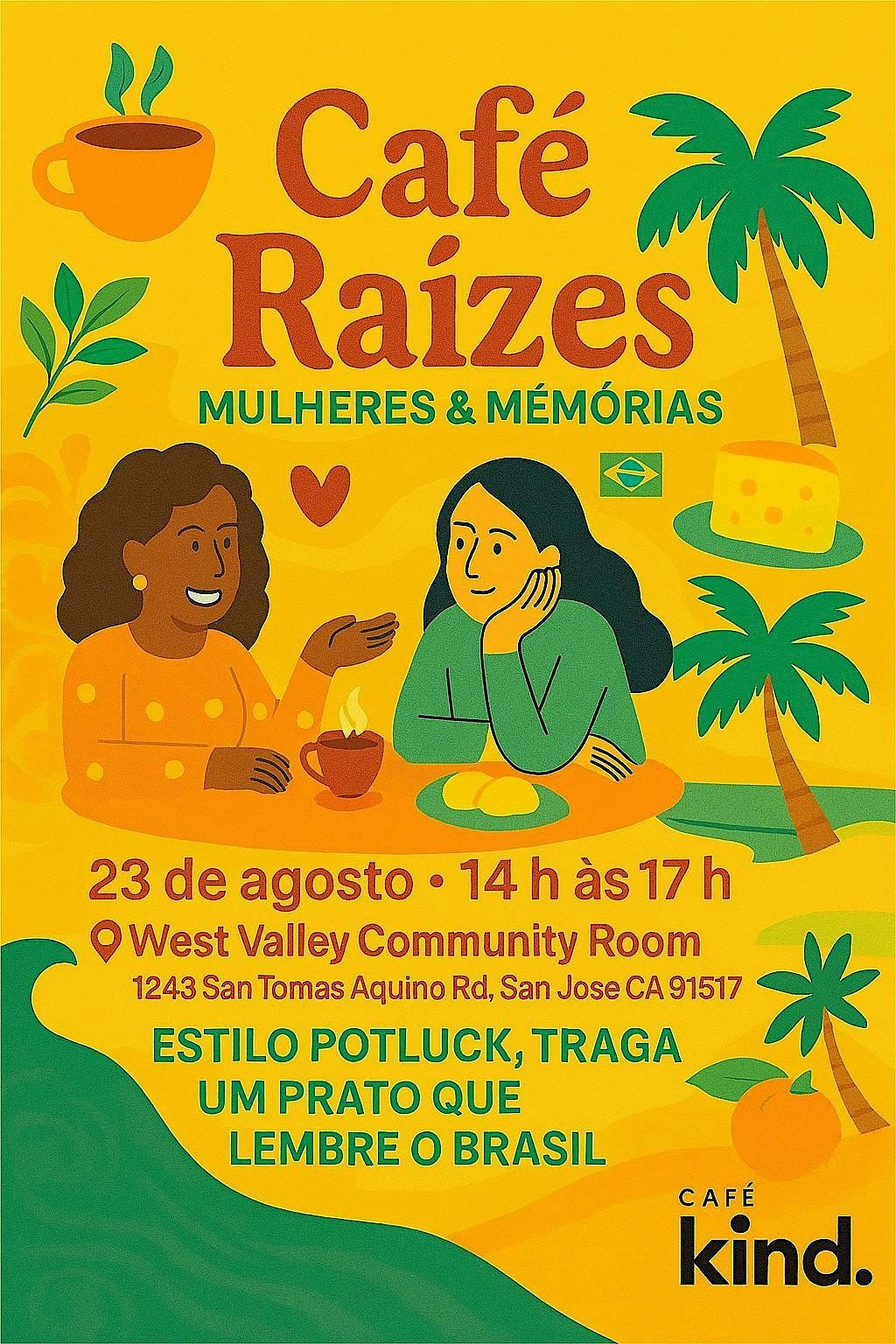 Café Raízes, 23 August | Event in San Jose | AllEvents