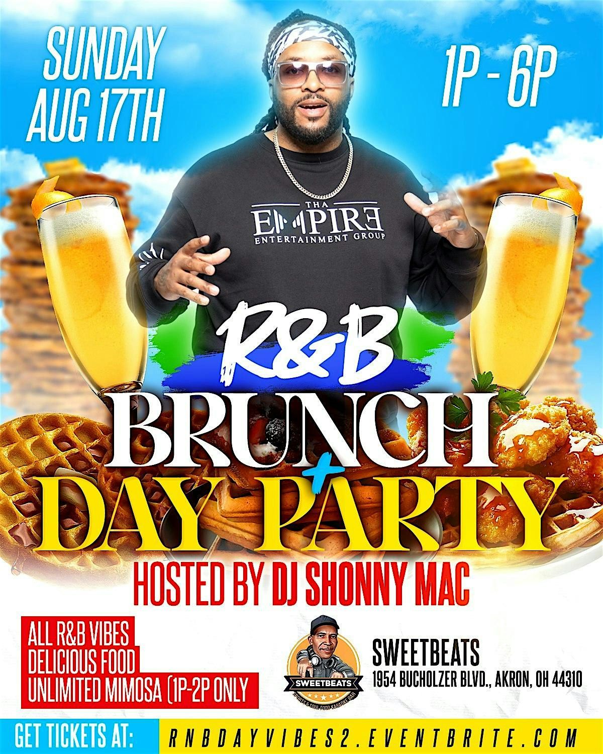 R&B Brunch + Day Party, 17 August | Event in Akron | AllEvents