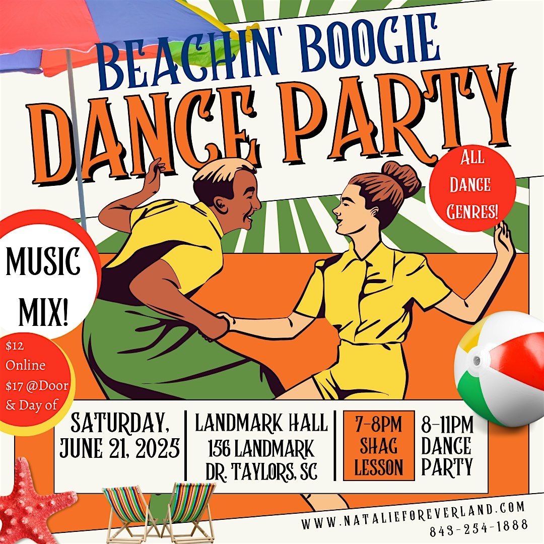 Under the Boardwalk Boogie Dance Party, 8 August | Event in Taylors | AllEvents