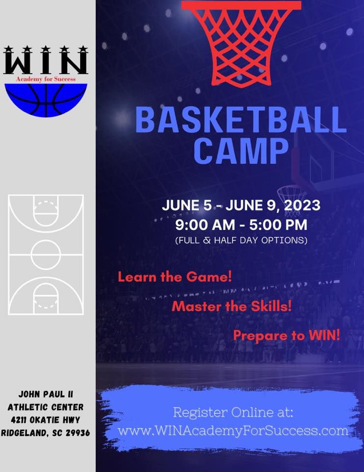 Basketball Camp ?, John Paul II Catholic School, Ridgeland, June 5 2023