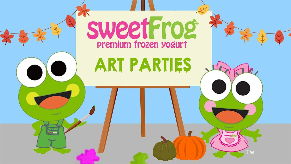 October's Finger-Paint Party at sweetFrog Germantown, 11 October | Event in Germantown | AllEvents