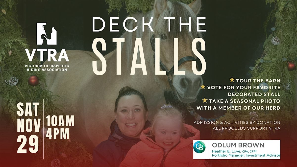 Deck the Stalls, 29 November | Event in Saanichton | AllEvents