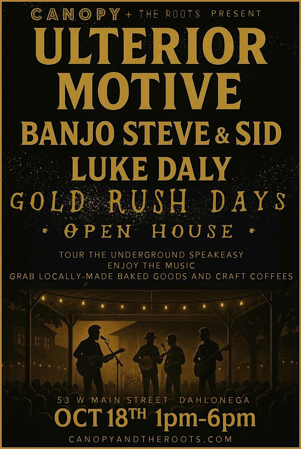 C+R Gold Rush Open House Jam, 11 October | Event in Dahlonega | AllEvents