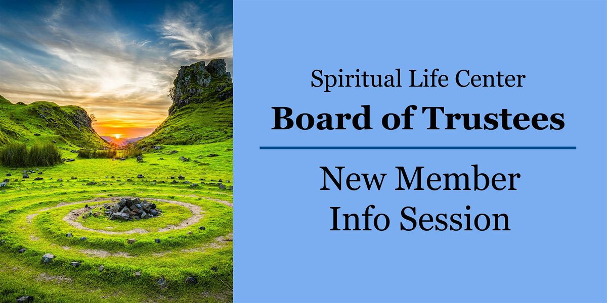 Board of Trustees New Member Info Session, 19 October | Event in Sacramento | AllEvents