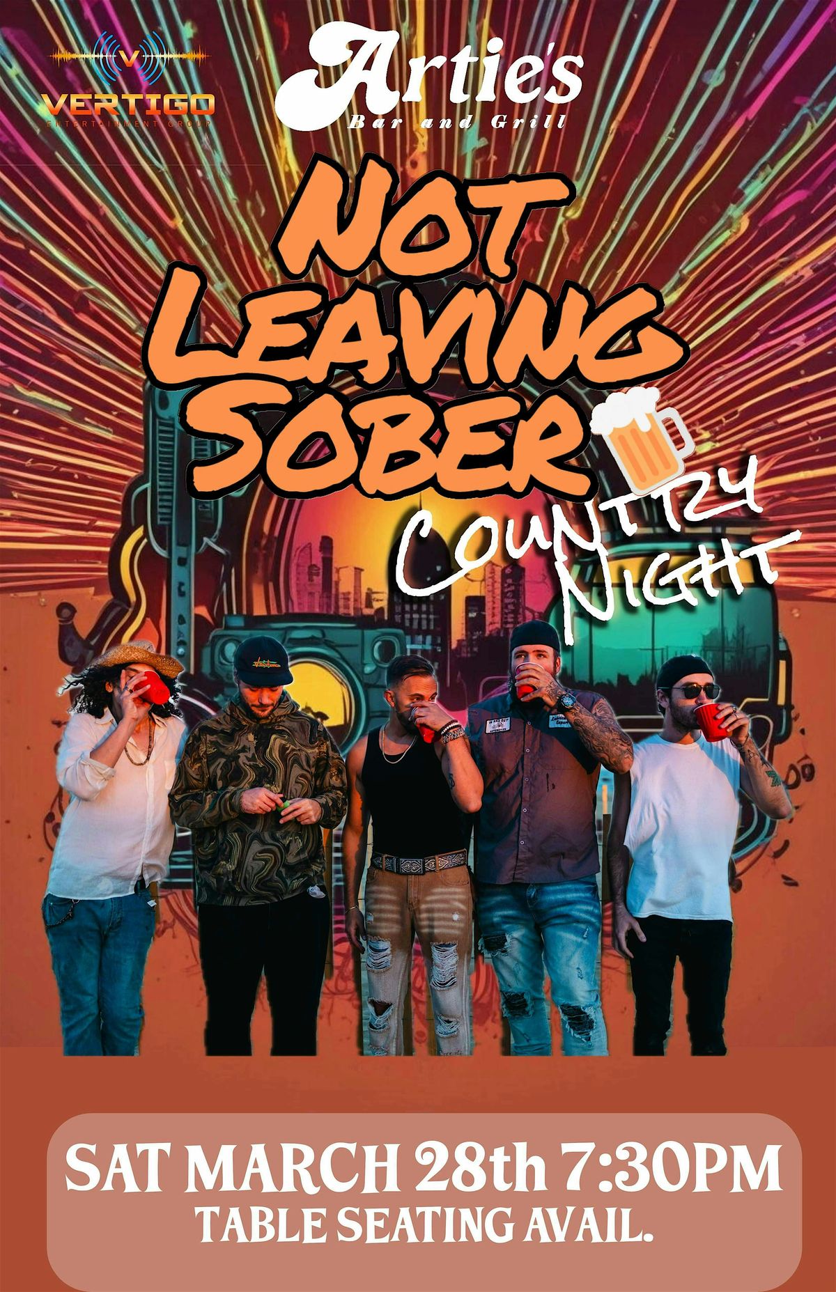 NJ COUNTRY with NOT LEAVING SOBER, 28 March | Event in Frenchtown | AllEvents