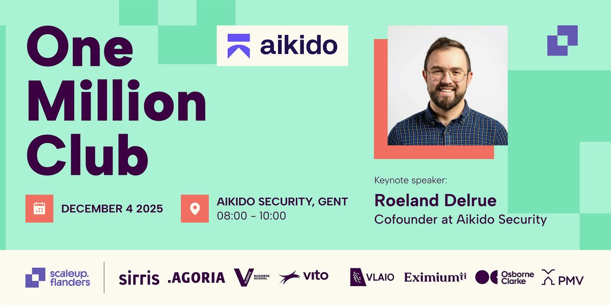 One Million Club Breakfast @Aikido - Dec 4, 4 December | Event in Gent | AllEvents