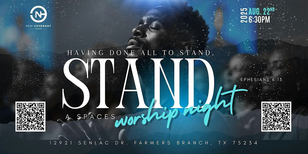 STAND – A Worship Night, 22 August | Event in Farmers Branch | AllEvents